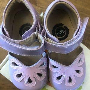 Livie & Luca Classic Patent Leather Shoes Lilac 6